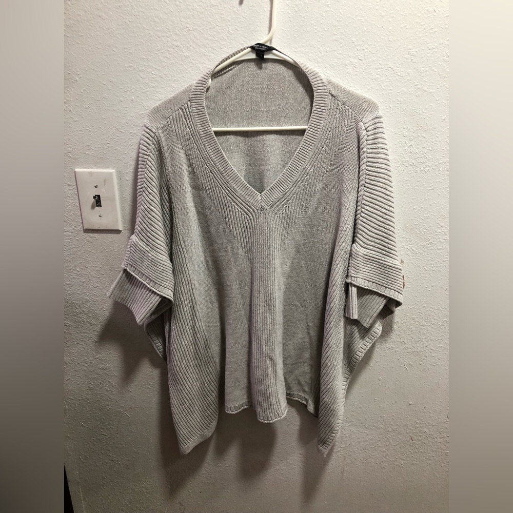 Simply Vera VeraWang Sweater Poncho
